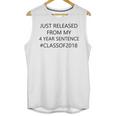 Highschool College Graduation Class Of 2018 Shirt Unisex Tank Top