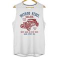 Hotrod Rebel Automotive Nostalgia Old Car Distressed Premium Tri-Blend Unisex Tank Top