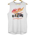 Hotrod Vintage Style Car Nostalgia Hotrod Distressed Premium Tri-Blend Unisex Tank Top