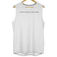 I'm Only Talking To Jesus Today Christian Introvert Unisex Tank Top