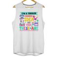 I'm A Toddler I Have No Ideas Retro Vintage 90s Nostalgia Premium Tri-Blend Unisex Tank Top