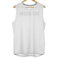 Introvert Antisocial Men Women Kids Inside Cat Unisex Tank Top