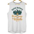 Introvert Camping Social Battery Recharging In The Woods Unisex Tank Top Introvert Camping Social Battery Recharging In The Woods Unisex Tank Top