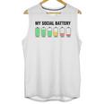 Introvert Cute My Social Battery Raglan Baseball Tee Unisex Tank Top Introvert Cute My Social Battery Raglan Baseball Tee Unisex Tank Top