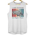 Introvert Raccoon Animal Lover Trash Panda Antisocial Retro Unisex Tank Top Introvert Raccoon Animal Lover Trash Panda Antisocial Retro Unisex Tank Top