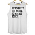 Introverted Bookworm Books Introvert Unisex Tank Top Introverted Bookworm Books Introvert Unisex Tank Top