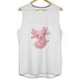 Introverted But Willing To Discuss Axolotl Salamander Raglan Baseball Tee Unisex Tank Top