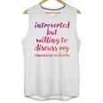 Introverted Willing To Discuss Caucasian Ovcharka Introvert Unisex Tank Top Introverted Willing To Discuss Caucasian Ovcharka Introvert Unisex Tank Top