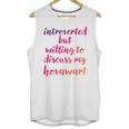 Introverted Willing To Discuss Hovawart Introvert Unisex Tank Top Introverted Willing To Discuss Hovawart Introvert Unisex Tank Top
