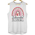 Introverted But Willing To Discuss Serial Killers True Crime Unisex Tank Top