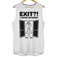 Irony Sarcasm Introvert Dry Humor Cartoon Comic Geek Nerd Unisex Tank Top Irony Sarcasm Introvert Dry Humor Cartoon Comic Geek Nerd Unisex Tank Top