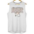 Labor And Delivery Nurse Stethoscope Coquette Bow Graduation Unisex Tank Top