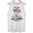 This Is My Last Rodeo Senior 2026 Cowgirl Graduation Unisex Tank Top
