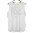Lawyer Law School Graduation Shirt Attorney T-Shirt Unisex Tank Top