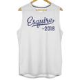 Lawyers Graduation Esquire Est 2018 Graduate Shirt Unisex Tank Top