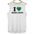 I Love Irish Exits St Patrick's Day Introvert Party Unisex Tank Top I Love Irish Exits St Patrick's Day Introvert Party Unisex Tank Top