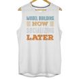 Model Building Now Minimal Socializing Introvert Vintage Unisex Tank Top Model Building Now Minimal Socializing Introvert Vintage Unisex Tank Top