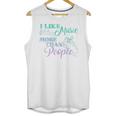 I Like Music More Than People Introvert Music Lover INTP Pun Unisex Tank Top I Like Music More Than People Introvert Music Lover INTP Pun Unisex Tank Top