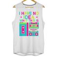I Have No Idea What This Is Retro 70's 80's 90's Nostalgia Premium Tri-Blend Unisex Tank Top