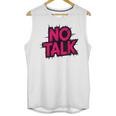 No Small Talk Zone – Introvert Quote Unisex Tank Top No Small Talk Zone – Introvert Quote Unisex Tank Top