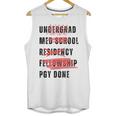 PGY Done Medical Training Residency Fellowship Graduation Unisex Tank Top