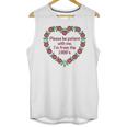 Please Be Patient With Me I'm From The 1900S Vintage Floral Premium Tri-Blend Unisex Tank Top