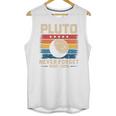 Pluto Never Forget Space Nostalgia Astronomy Humor Unisex Tank Top