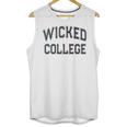 Retro Anti Social WICKED COLLEGE Introvert Stay Away From Me Unisex Tank Top