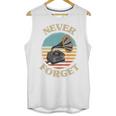 Retro Grammophone Never Forget Nostalgia Vintage Unisex Tank Top