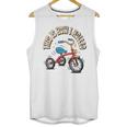 This How I Rolled Retro Tricycle 80s 90s Kid Nostalgia Premium Tri-Blend Unisex Tank Top