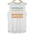 Running On Badminton Social Introvert Humor Vintage Unisex Tank Top Running On Badminton Social Introvert Humor Vintage Unisex Tank Top