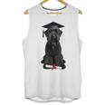 Russian Terrier Dog Graduation Cap Graduate Owner Grad Unisex Tank Top