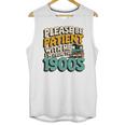 Saying Please Be Patient With Me I'm From The 1900s Premium Tri-Blend Unisex Tank Top