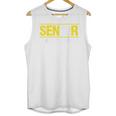 Senior 2018 Class President-School Colors Graduation Unisex Tank Top