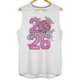 Senior 2026 Graduation Girls Coquette Pink Bow Class Of 2026 Premium Unisex Tank Top