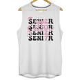 Senior 2027 Class Of 2027 Coquette Pink Bow Graduation 2027 Unisex Tank Top