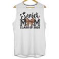 Senior Mom Class Of 2026 Graduation Leopard Coquette Bow Unisex Tank Top