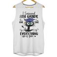 I Survived 8th Grade Graduated Cat Graduation Unisex Tank Top