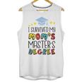 I Survived My Mom's Master's Degree Master Graduation Unisex Tank Top