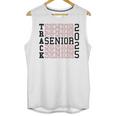Track Senior Night Track Senior 2025 Graduation 60 Unisex Tank Top