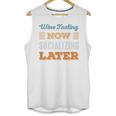 Wine Tasting Now Minimal Socializing Introvert Vintage Unisex Tank Top
