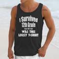 12th Grade GraduationShirt Grad Graduate Education Unisex Tank Top