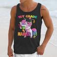 1st Grade Nailed It Flossing Unicorn Graduation Shirt Unisex Tank Top