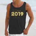 2019 Gold Confetti GraduationShirt High School College Unisex Tank Top