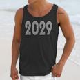 2029 Year Graduation Class Of Photo Shirt Retro Disco Unisex Tank Top