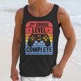 2nd Grade Level Complete Graduation Student Video Gamer Unisex Tank Top