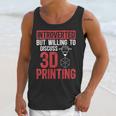 3D Printer Introvert 3D Printing Unisex Tank Top