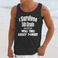 5th Fifth Grade Graduation Shirt Boy Girl Graduate Education Unisex Tank Top