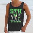 5th Grade Graduate Dinosaur Dab Graduation School Unisex Tank Top