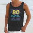 80s Nostalgia Retro Humor So Glad I Grew Up In The 80s Unisex Tank Top
